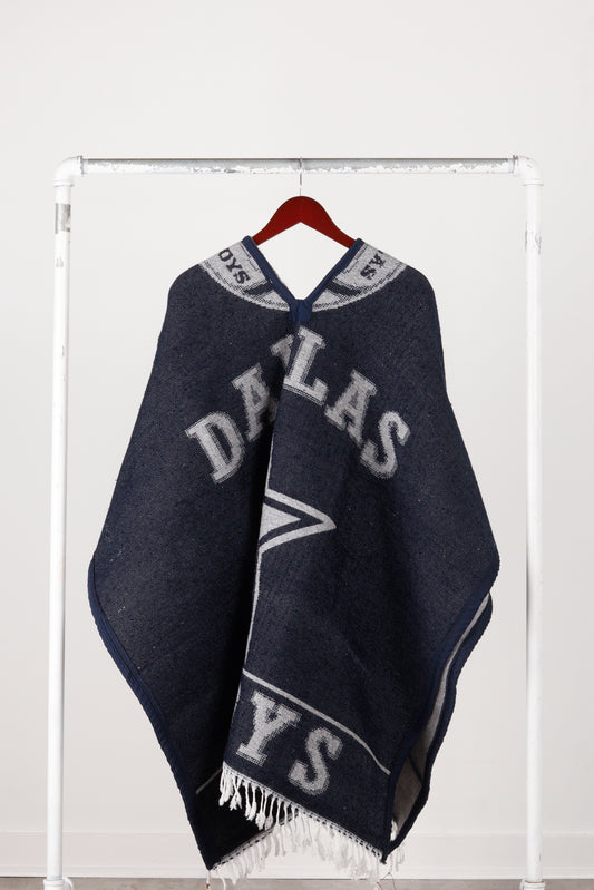 Dallas Cowboys 'Mexican Gaban' Reversible Poncho