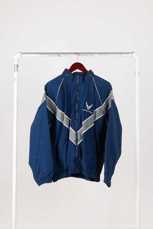 Vintage 2000's U.S Air Force 'Physical Training Nylon' Track Suit