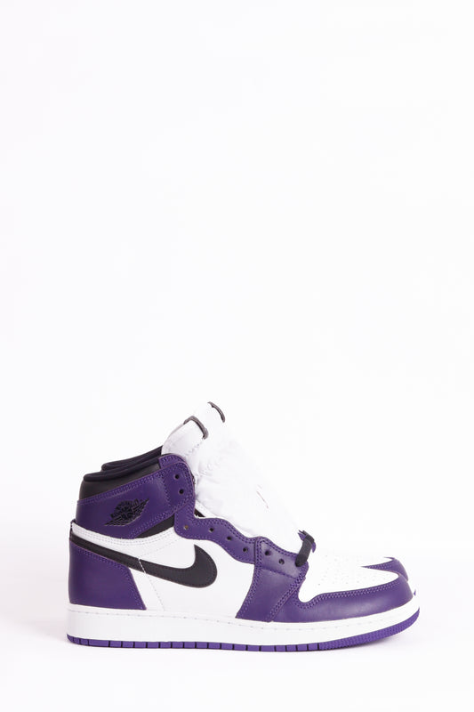 Nike Air Jordan 1 High 'Court Purple White' (2020) (Y)