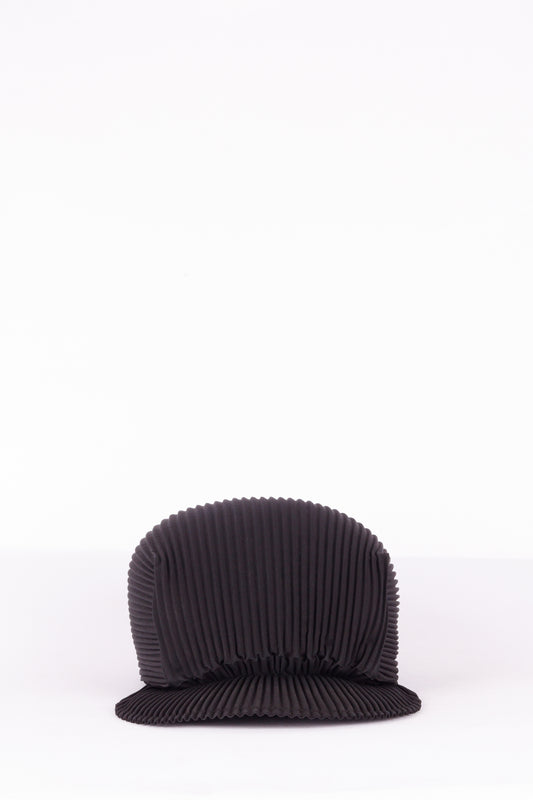 Pleats Please by Issey Miyake AW22 'Ball Cap' Hat Black (2022)