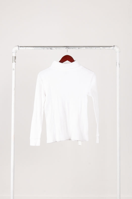 Beams Boy FW18 'Waffle Knit Turtle Neck' Sweater White (2018)