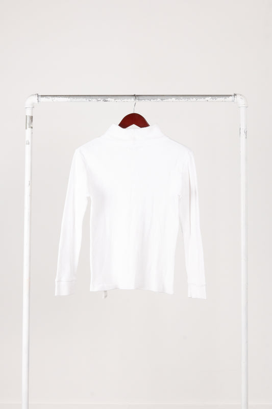 Beams Boy FW18 'Waffle Knit Turtle Neck' Sweater White (2018)
