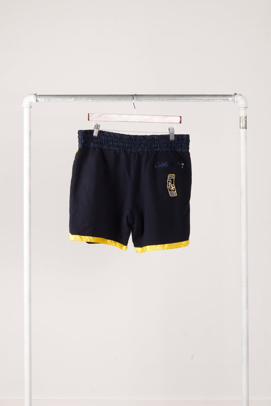 Dolce & Gabbana 2000's 'Satin Trim Sport' Boxing Shorts Black