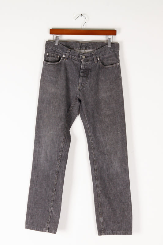 Helmut Lang 90's' Classic Cut 'Classic Denim Jeans Gray