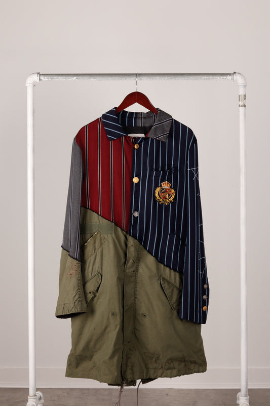 Greg Lauren SS20 '50/50 Artist' Long Coat (2020)