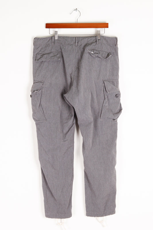 Engineered Garments SS16 'Herringbone FA' Cargo Pants Gray (2016)