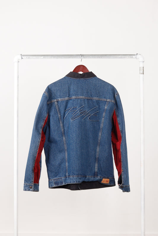 Nike Air Jordan x Levi's FW17 'Reversible Trucker' Denim Jacket Indigo (2017)
