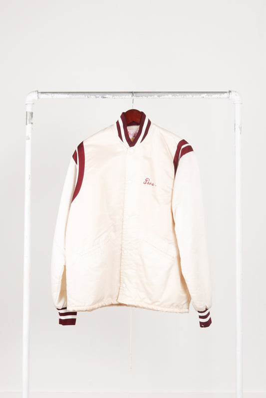 Vintage 1981-82 Ridgewood New Jersey 'Biddy All Stars State Champs' Satin Jacket