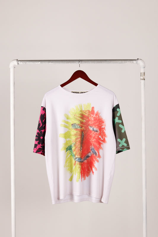 Chopova Lowena SS23 'Painted Sun' Graphic Tee (2023)