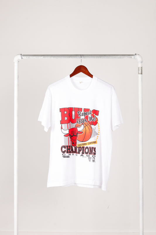 Vintage 1992 Chicago Bulls 'Repeat After Me' T-Shirt