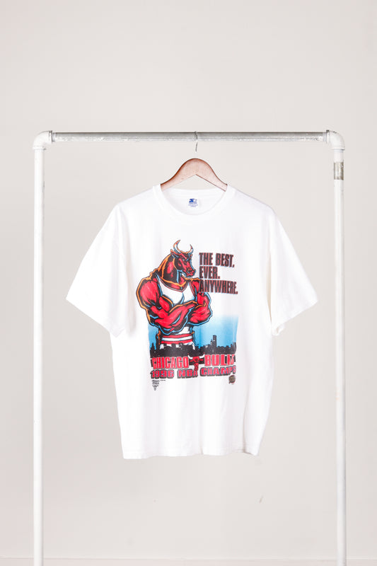 Vintage 1996 Chicago Bulls 'Starter The Best Ever Anywhere' T-Shirt