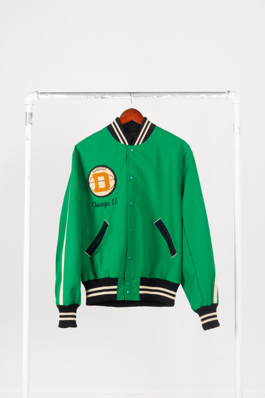 Custom Albion Los Angeles 'Sportswear Chicago' Chenille Patched Varsity Jacket