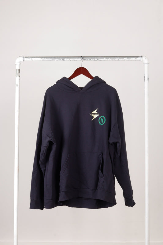 Hidden NY x Star Trak SS21 'Landing' Hooded Sweatshirt Navy (2021)
