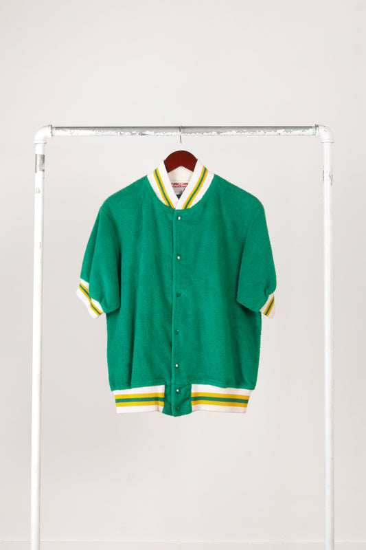 Vintage 60's King O'Shea 'Fleece Basketball' Warm Up Shooting Top