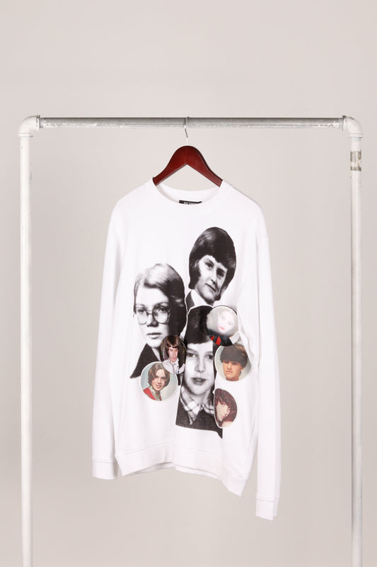 Raf Simons SS21 'Class Portrait Collage' Crewneck (2021)