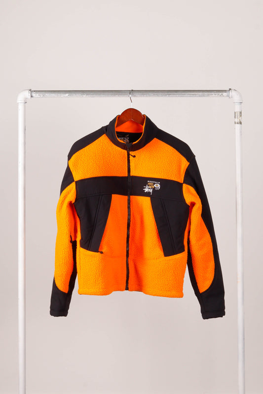 Stüssy x Mountain Hardware FW23 'Fleece Zip-Up' Jacket Orange (2023)