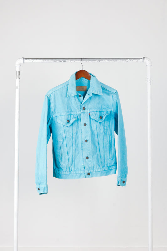 Vintage 1988 Levi's 'Custom Dyed Tucker' Womens Denim Jacket