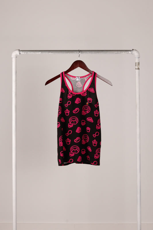 Baby Milo by A Bathing Ape/ BAPE SS07 'Junk Food Print' Tank Top (2007)