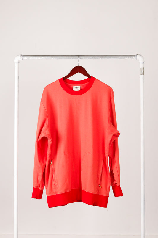 adidas Originals x Oyster Holdings SS17 'XYBO' Crewneck Sweatshirt Orange (2017)