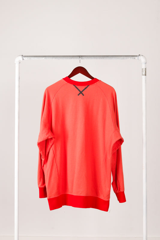 adidas Originals x Oyster Holdings SS17 'XYBO' Crewneck Sweatshirt Orange (2017)