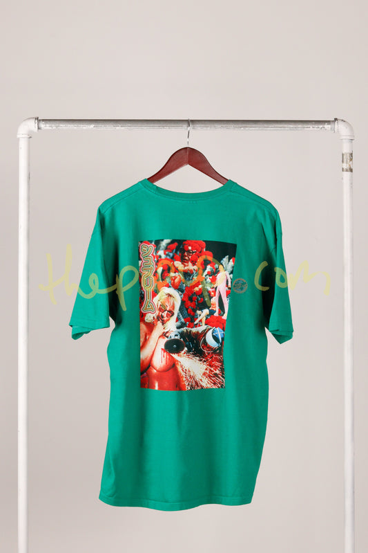 Supreme x Sekintani La Norihiro SS19 'Boobies' Tee Green (2019)