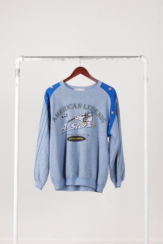 Vintage 80's Dunlop Athletics 'American Legends All Stars' Crewneck Sweatshirt