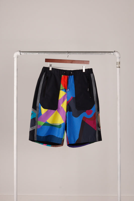 Sacai x Kaws AW21 'Track' Shorts Multi (2021)