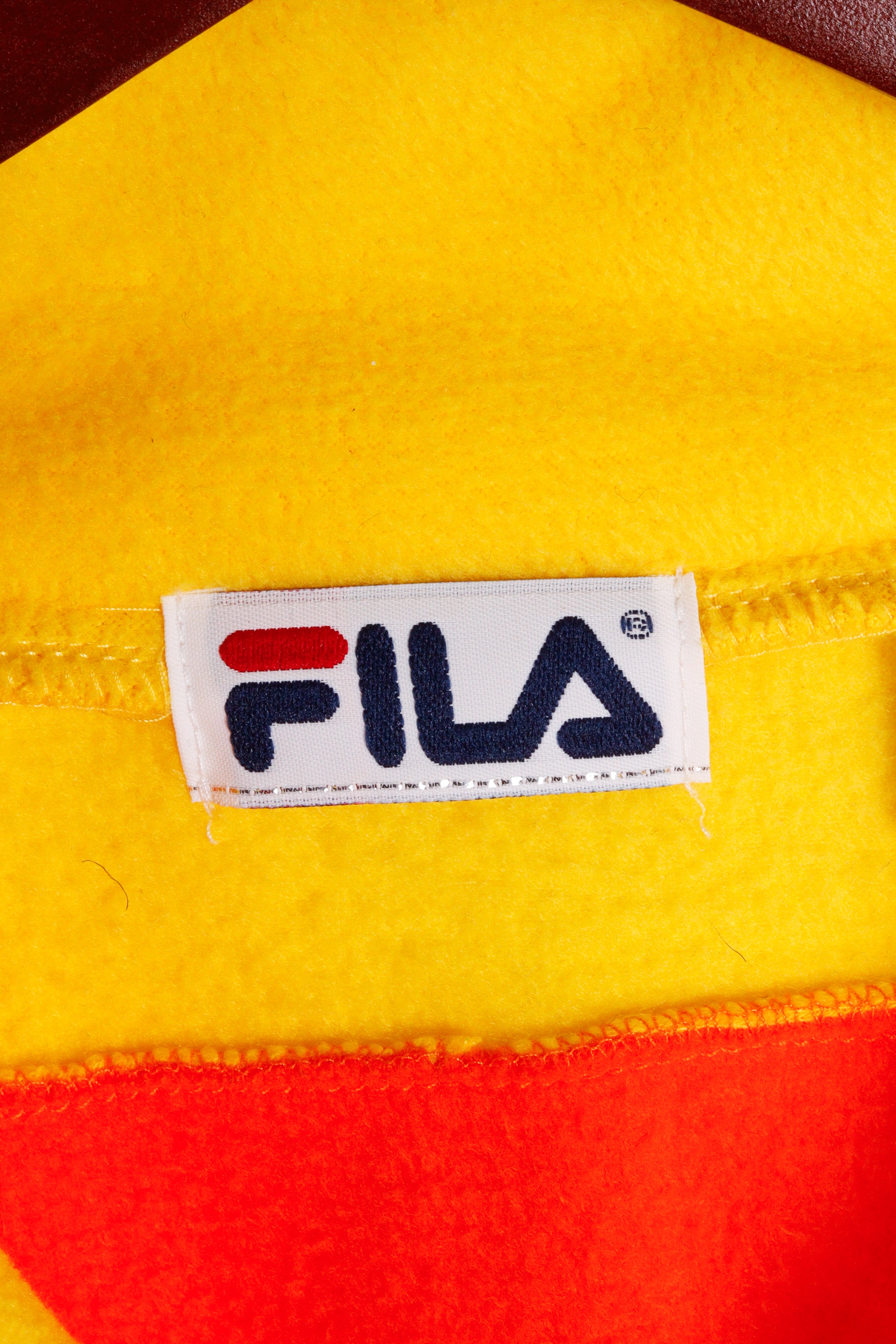 Vintage 90 s Fila Linea Italia Colorblock Fleece Pullover thepopup