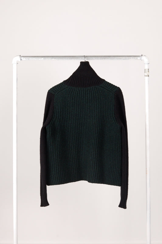 Celine 'Ribbed Turtleneck Wool Cashmere’ Sweater