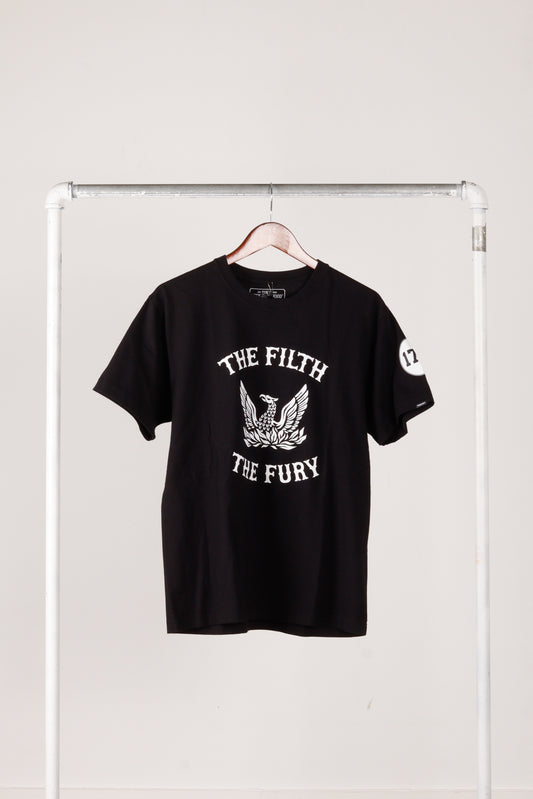 Neighborhood x Darkside Initiative FW17 'The Filth The Fury' T-Shirt Black (2017)