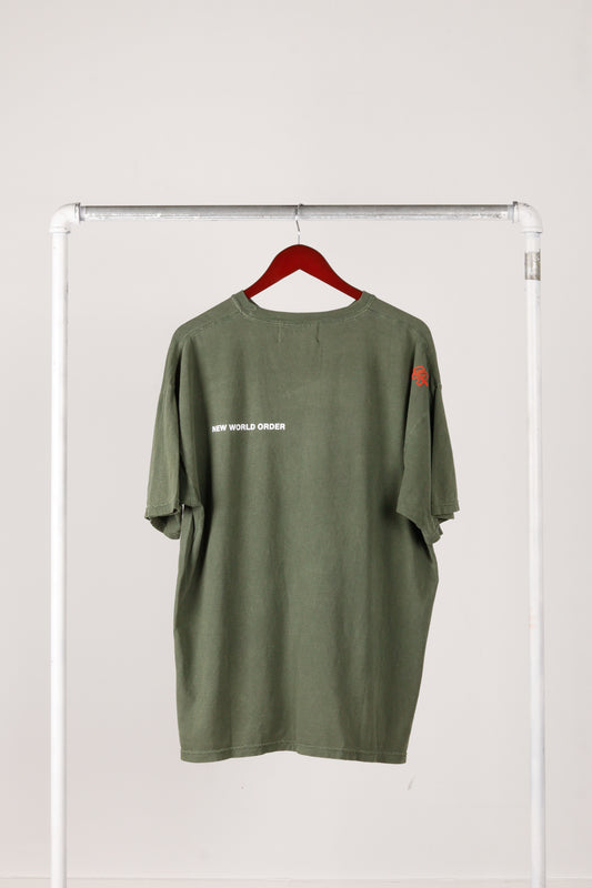 Infinite Archives 'New World Order' T-Shirt Hemp Green