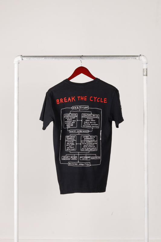 Tom Sachs x Infinite Archives FW20 'Bias & Privilege' T-Shirt Black (2020)