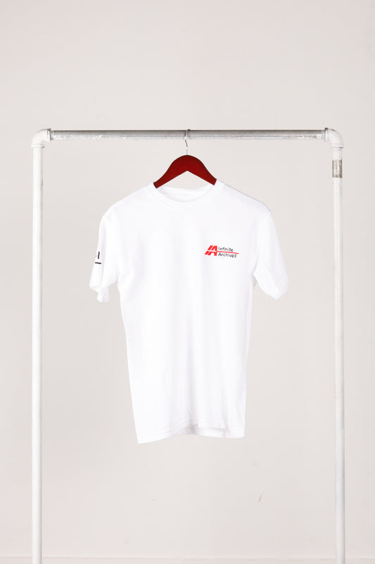 Tom Sachs x Infinite Archives FW20 'Bias & Privilege' T-Shirt White (2020)