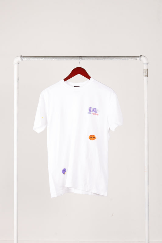Sayre Gomez x Infinite Archives SS21 'Stickers' T-Shirt White (2021)