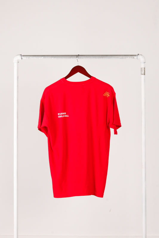 Infinite Archives 'If Looks Could Kill' T-Shirt Red