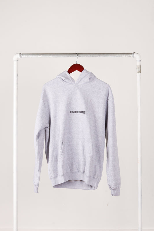 Sayre Gomez x Infinite Archives SS21 'Smiley' Hooded Sweatshirt Grey (2021)