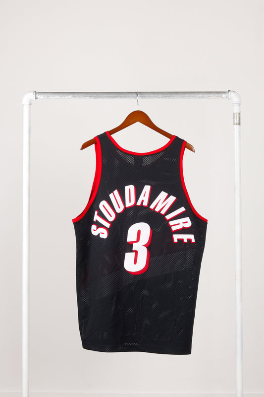 Vintage 2000's Nike 'Portland Trailblazers Damon Stoudamire Away' Authentic Jersey