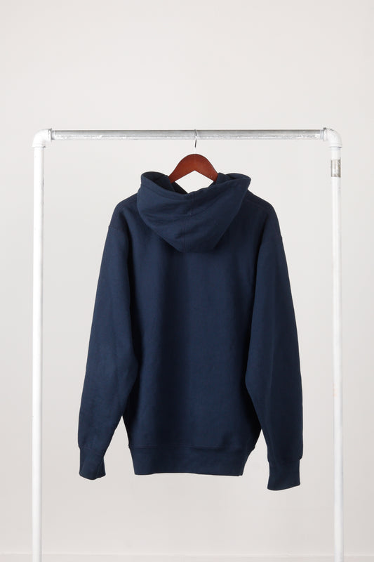 Supreme FW19 'Paisley Box Logo' Hooded Sweatshirt Navy (2019)
