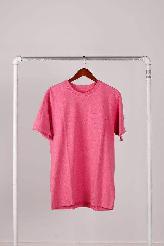 Supreme SS16 'Pocket' Tee Heather Pink (2016)