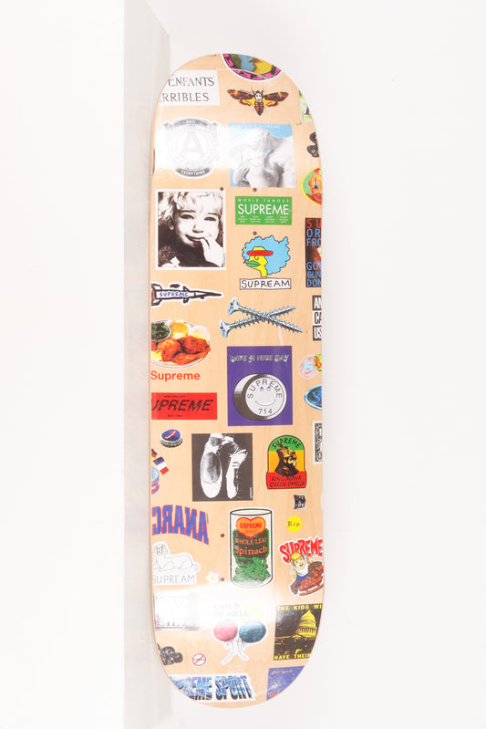Supreme SS21 'Stickers' Skateboard Deck (2021)