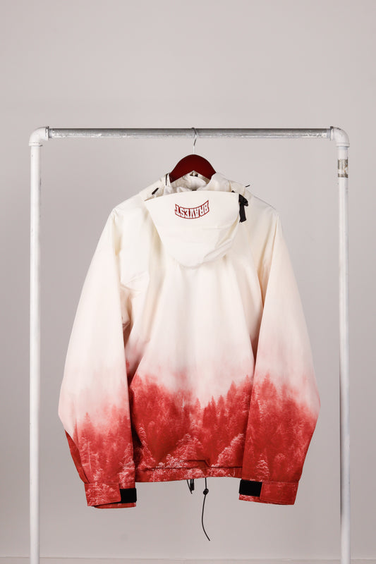 Bravest Studios FW21 'Forest' Technical Shell Parka Red (2021)