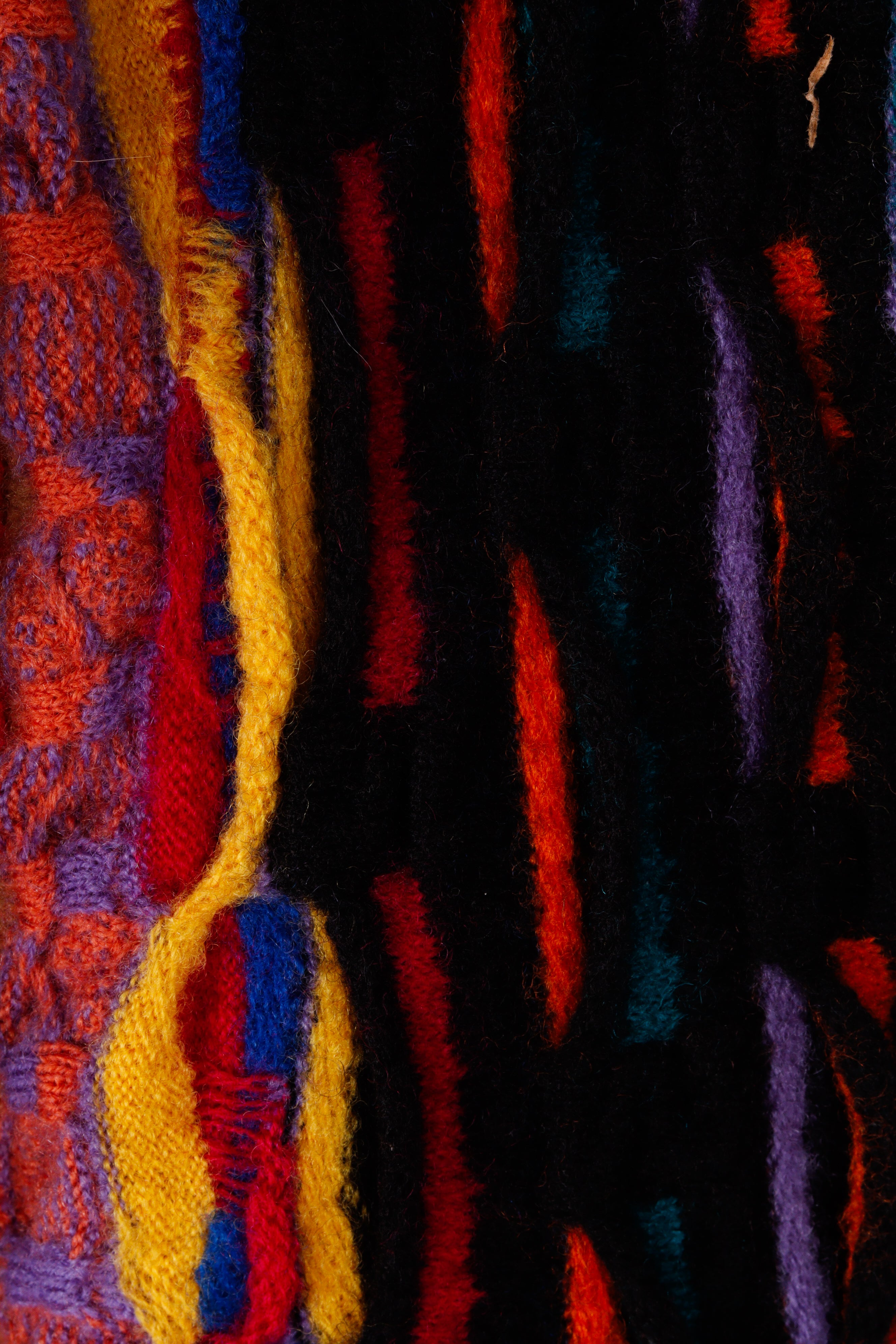 Vintage 90's Coogi 'Multi Pattern' Knit Sweater Multi thepopup.com Vintage 90's Coogi 'Multi Pattern' Knit Sweater Multi thepopup.com