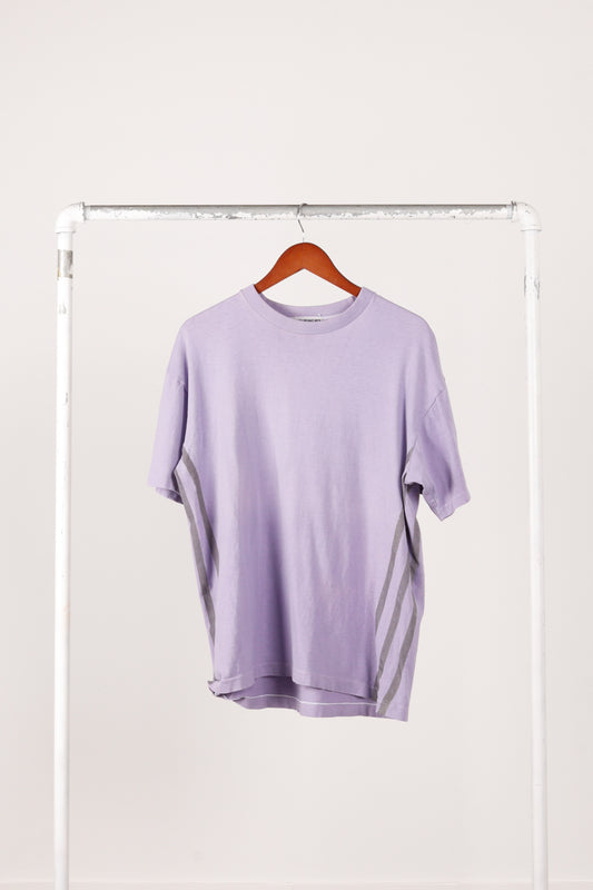Issey Miyake Men SS00 'Striped Side Panel' T-Shirt Violet (2000)