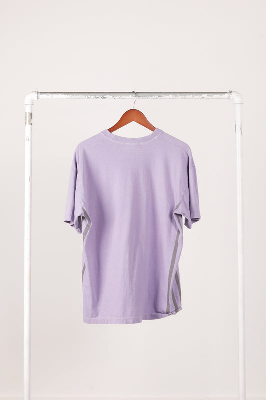 Issey Miyake Men SS00 'Striped Side Panel' T-Shirt Violet (2000)