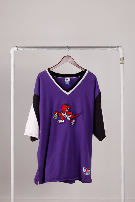 Vintage 90's Champion 'Toronto Raptors' Shooting Shirt