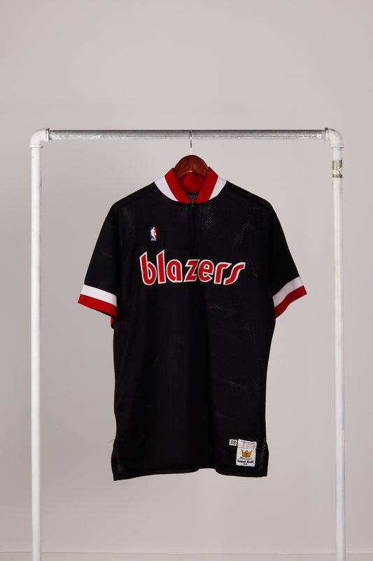 Vintage 1988-89 Sand Knit 'Terry Porter Portland Trailblazers' Shooting Shirt