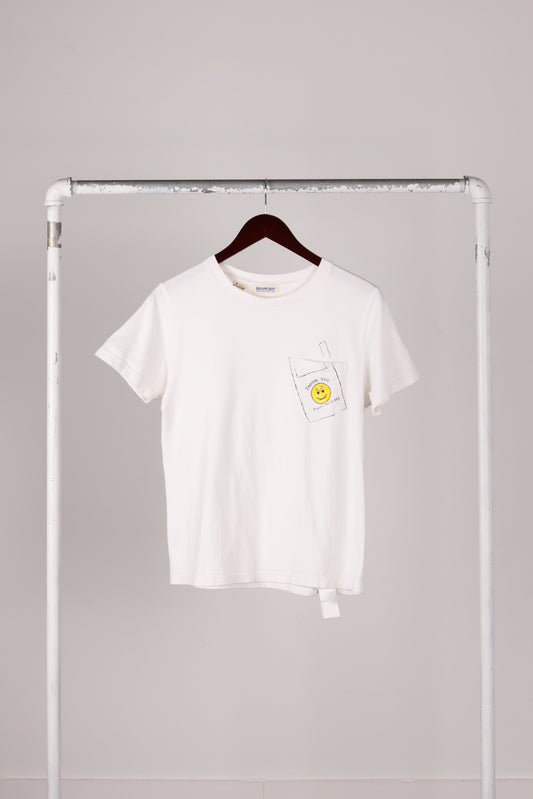 Beams Boy SS98 'Take Out Bag' Pocket Tee White