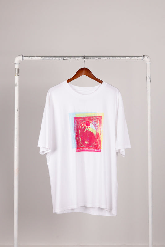 Maison Margiela SS21 'Multi Stamp Oversized' T-Shirt White (2021)