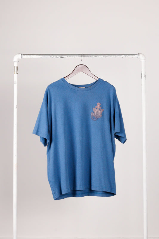 Moncler Genius x JW Anderson SS21 'Logo Patch Oversized' T-Shirt Blue (2021)