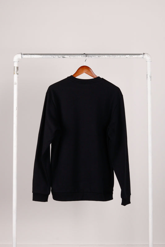 Snow Peak SS21 'Spellout Logo' Crewneck Sweatshirt Black (2021)